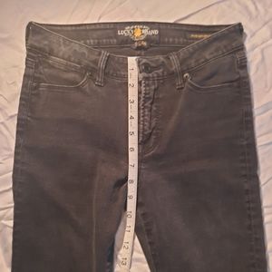 Lucky Brand Hayden Skinny Black size 2 a26